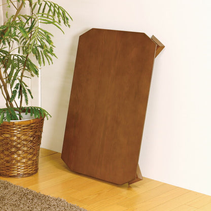 ローテーブル(折脚) ブラウン ナチュラル ホワイト 折り畳みテーブル 茶の間 フォールディングテーブル 折脚 ちゃぶ台 食卓 小さい カフェ コーヒー リビング ダイニング(代引不可)