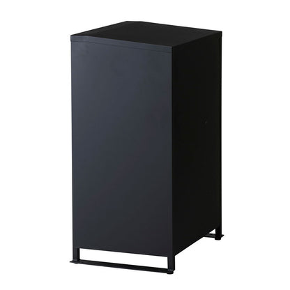 ルーノ宅配ボックス ブラック グレー スタンドポスト 郵便ポスト付き 一体型 郵便受け メッセージステッカー付き 木製風 木目 大容量 スチール製 鍵付き 印鑑ホルダー(代引不可)