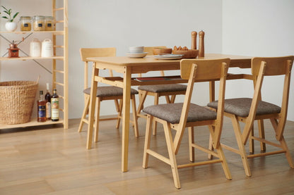 ライラ ダイニングテーブル 幅1200mm 奥行き700mm 高さ700mm 角型テーブル 長方形 木製 天然木テーブル 食卓 テーブル ダイニング ナチュラル シンプル 北欧 収納付き(代引不可)