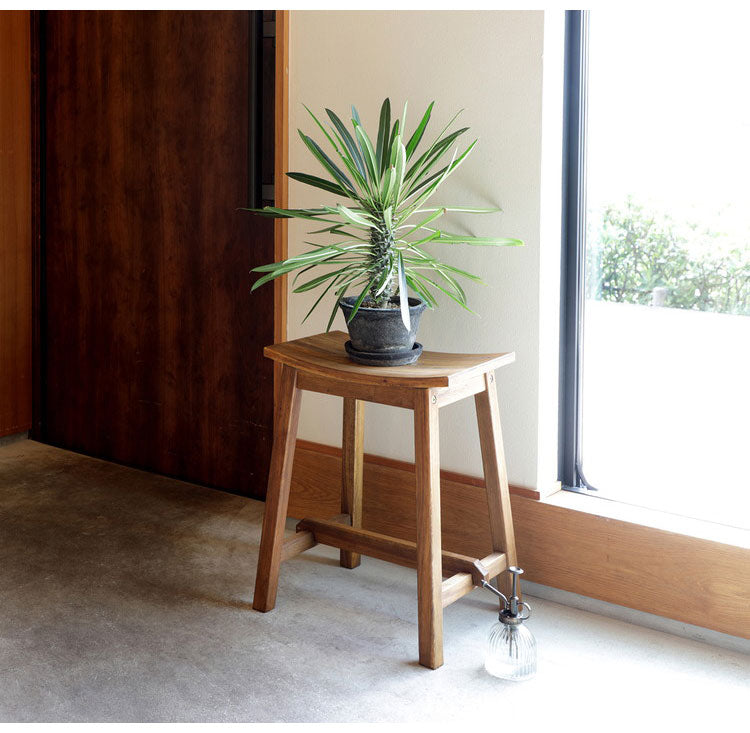 Jardin Stool L ジャルダン スツール ベンチ MHO-600ST 天然木 マホガニー マホガニースツール ヴィンテージ レトロ モダン 収納 木製 おしゃれ 北欧 イス チェア(代引不可)