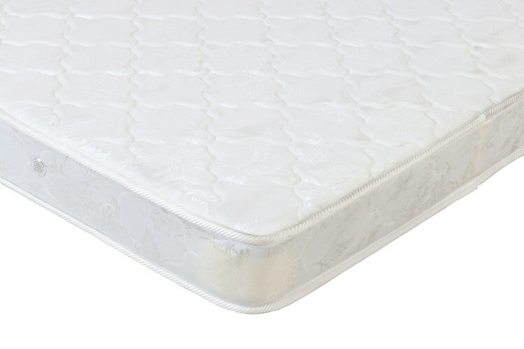 スプリングマット(シングル) ボンネルコイルマットレス 耐久性 通気性 幅97cm 奥行195cm 高さ13cm 寝具 ベッド ごろ寝マット 睡眠 寝心地 健康 姿勢 腰痛(代引不可)