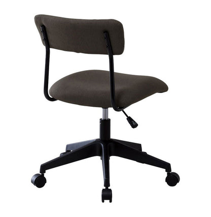 ワークチェア チェア 椅子 いす デスクチェア オフィスチェア スタイリッシュ スマート アームレス コンパクト キャスター付き 肘掛け無 昇降式 高さ調節 ガスシリンダー式座昇降 グレー(代引不可)