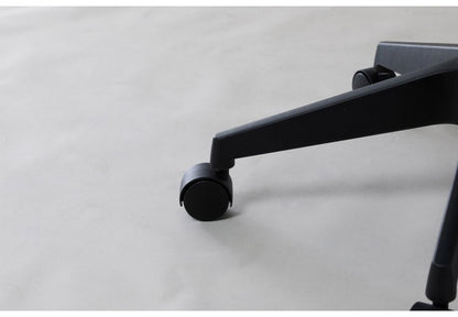 ワークチェア チェア 椅子 いす デスクチェア オフィスチェア スタイリッシュ スマート アームレス コンパクト キャスター付き 肘掛け無 昇降式 高さ調節 ガスシリンダー式座昇降 グレー(代引不可)