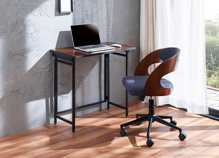 stork フォールディング デスク 折りたたみデスク スリム I字 幅70 奥行き40 コンパクト おしゃれ ヴィンテージ テレワーク 在宅勤務(代引不可)