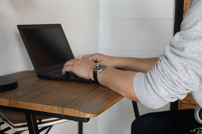 配線穴付き デスク パソコンデスク ワイド 幅90 収納 奥行き50 PCデスク テレワーク 在宅勤務 おしゃれ 北欧 ヴィンテージ 西海岸(代引不可)