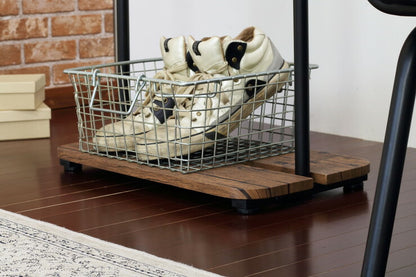 コートハンガー 幅50cm ハンガースタンド ハンガーラック おしゃれ アンティーク アイアン 洋服掛け コート掛け(代引不可)