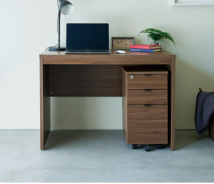 ワークデスク 幅100cm パソコンデスク コード穴付き ナチュラル 木目調 デスク 机 勉強机 リモートワーク 在宅 巾木避け 壁寄せ シンプル PCデスク 学習机 テレワーク 在宅勤務 学習デスク 巾木よけ(代引不可)