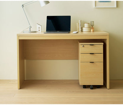 ワークデスク 幅120cm パソコンデスク コード穴付き ナチュラル 木目調 デスク 机 勉強机 リモートワーク 在宅 巾木避け 壁寄せ シンプル PCデスク 学習机 テレワーク 在宅勤務 学習デスク 巾木よけ(代引不可)
