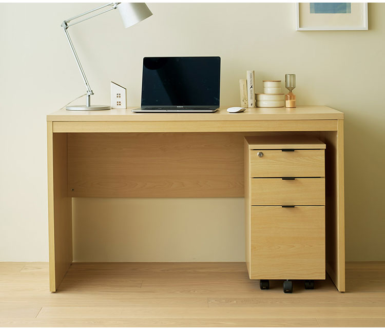 デスクワゴン 引き出し キャスター付き 鍵付き 木目調 ファイル収納 A4サイズ 収納ワゴン 省スペース コンパクト インワゴン リモートワーク 在宅 収納家具 3段 テレワーク 会社 オフィス 幅31cm(代引不可)