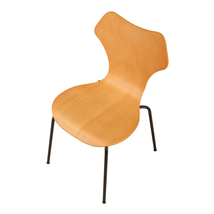 イグレックチェア ブラウン ナチュラル ダイニングチェア 積み重ね おしゃれ シンプル スタイリッシュ デザインチェア リビング ダイニング カフェ 飲食店 インテリア(代引不可)