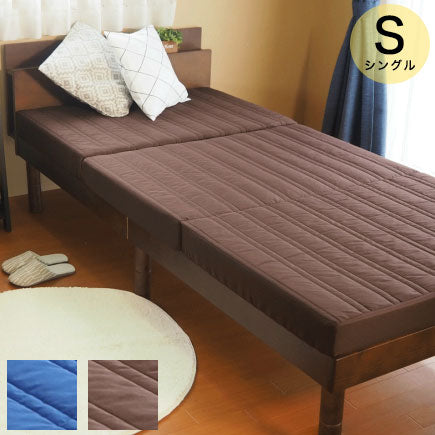 日本製 アキレス 国産 キルト 高反発 バランスマットレス シングル マットレス 厚さ10cm 幅97cm 長さ198cm 体圧分散 寝返り 腰痛 マット かため 除湿 吸湿 速乾 かたい (代引不可)