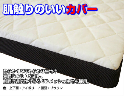 日本製 アキレス Achilles ダブル カチカチ キルトマットレス 国産 マットレス かたい かため シンプル ベッド 収納 洗えるカバー 三つ折り 3つ折り ウレタンマットレス 収納 ベッド 335N 高反発 (代引不可)