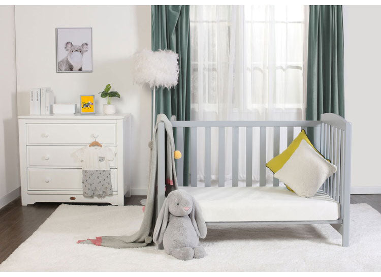 BOORI ベビーベッド カプリ 単品 Boori ブーリ キッズベッド 添い寝ベッド 子供用ベッド 長く使える おしゃれ ハイタイプ ひとり寝 ガード 赤ちゃん 新生児 赤ちゃんベッド すのこ 4歳までベッド(代引不可)