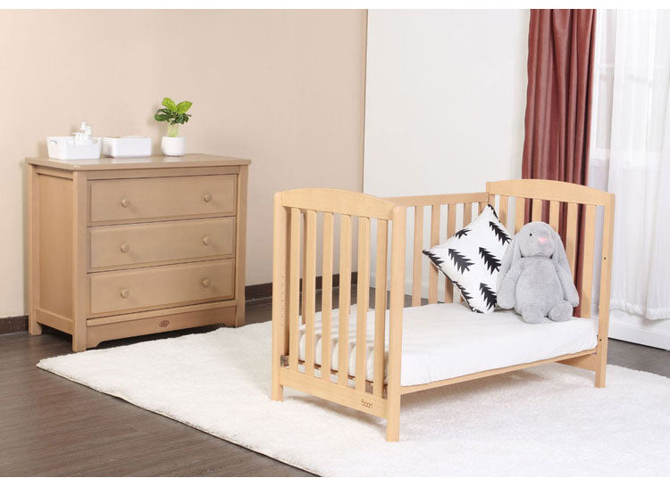 BOORI ベビーベッド カプリ 単品 Boori ブーリ キッズベッド 添い寝ベッド 子供用ベッド 長く使える おしゃれ ハイタイプ ひとり寝 ガード 赤ちゃん 新生児 赤ちゃんベッド すのこ 4歳までベッド(代引不可)