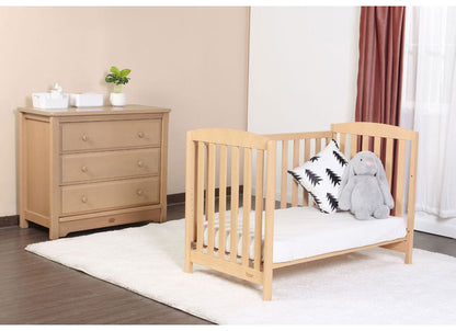 BOORI ベビーベッド カプリ 単品 Boori ブーリ キッズベッド 添い寝ベッド 子供用ベッド 長く使える おしゃれ ハイタイプ ひとり寝 ガード 赤ちゃん 新生児 赤ちゃんベッド すのこ 4歳までベッド(代引不可)