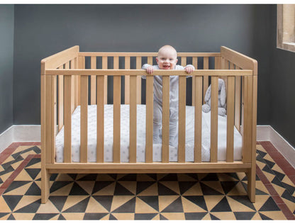 BOORI ベビーベッド ジャズ 単品 Boori ブーリ キッズベッド 添い寝ベッド 子供用ベッド 長く使える おしゃれ ハイタイプ ひとり寝 ガード 赤ちゃん 新生児 赤ちゃんベッド すのこ 6歳までベッド(代引不可)