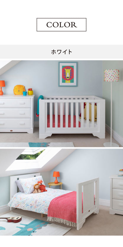 BOORI ベビーベッド イートン 単品 Boori ブーリ キッズベッド 添い寝ベッド 子供用ベッド 長く使える おしゃれ ハイタイプ ひとり寝 ガード 赤ちゃん 新生児 赤ちゃんベッド すのこ 大人までベッド(代引不可)