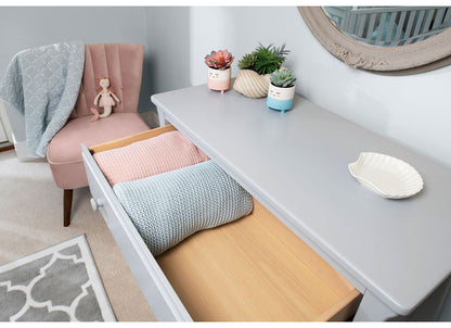 BOORI 3段チェスト スレイ Boori ブーリ リビングチェスト 衣装ケース 引き出し 収納ボックス 収納ケース 収納棚 ケース 収納 おしゃれ おむつ交換台 衣類収納 白 ウッドラック 北欧 インテリア(代引不可)