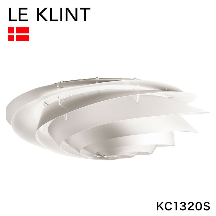日本正規品  LE KLINT レ・クリント SWIRL スワール シーリング S ホワイト KC1320S レクリント シーリングライト シーリング ライト 天井用 取り付け 北欧 デンマーク製 北欧照明 おしゃれ(代引不可)