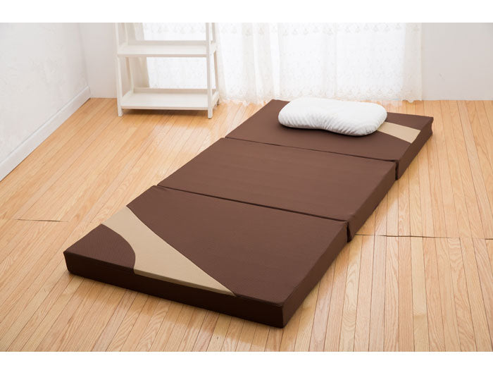 Achilles アキレス 日本製 俺のための マットレス ストロング シングル 男性向け 体圧分散 高反発 かため 吸水 速乾 除湿 耐圧分散 シングルマットレス ウレタン 硬質マットレス マット ウレタンマット 三つ折り (代引不可)