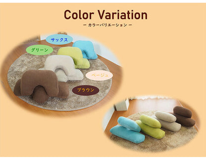 アキレス Achilles THE UDERAKU ウデラク 背もたれクッション ごろ寝クッション 腕まくら ブラウン ベージュ グリーン サックス スマートフォンクッション(代引不可)