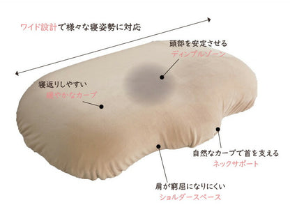 アキレス Achilles まったりピロー 枕 まくら マクラ 洗える 安眠枕 快眠枕 横向き 寝返り プレゼント ふわふわ もちもち 快適まくら ストレートネック 首シワ(代引不可)
