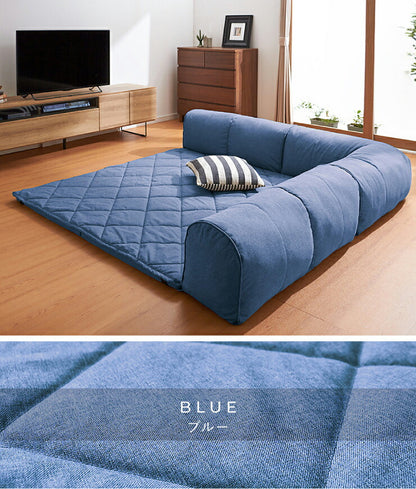 日本製 国産 フロアコーナーソファ L字タイプ 小 40mm厚 ソファ ソファー コーナーソファ ローソファ フロアソファ ロースタイル 北欧 L字 RKOD-1900 L字ソファ シンプル おしゃれ リビング 和室 こたつ コンパクト(代引不可)