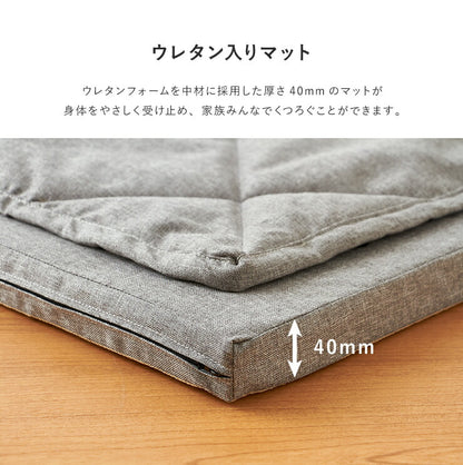 日本製 国産 フロアコーナーソファ L字タイプ 大 40mm厚 ソファ ソファー コーナーソファ ローソファ フロアソファ ロースタイル 北欧 L字 RKOD-1901 国産 シンプル リビング こたつ おしゃれ こたつソファ 通年用 さらさら(代引不可)