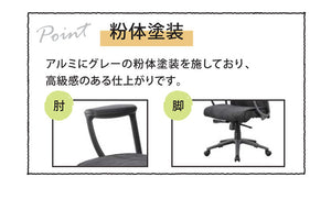シェーレ 回転アーム ハイバックチェア 合皮 ワークチェア オフィスチェア オフィス家具 PVC ランバーサポート 負担軽減 作業 デスクワーク 幅65cm(代引不可)