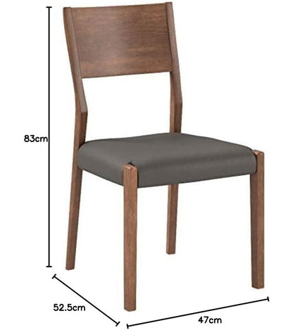 【2脚セット】 アルボル YUME2 106 サイドチェア ダイニングチェア 椅子 イス いす NA BK ナチュラル ブラウン ブラック オーク材 北欧 幅47cm 奥行52.5cm 高さ83cm シンプル 合皮 合成皮革(代引不可)