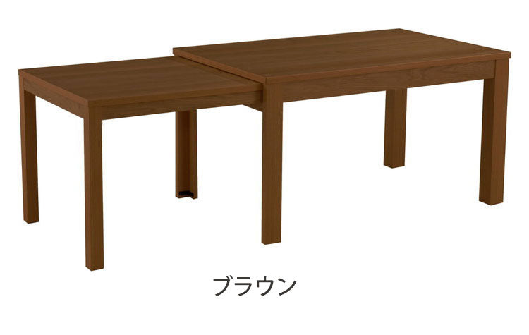 アルボル YUME2 伸長式ダイニング テーブル ナチュラル ブラウン 来客 調整 オーク材 北欧 幅130cm 奥行80cm 高さ71cm おしゃれ あたたかみ シンプル スぺパ スペースパフォーマンス(代引不可)