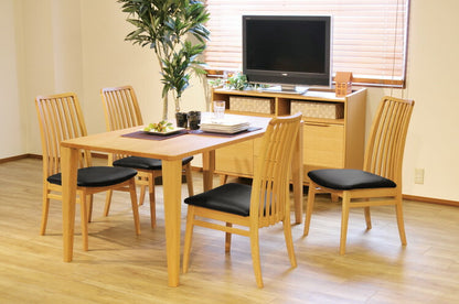 アルボル YUME2 長方形 ダイニングテーブル A テーブル 机 4本脚 ナチュラル ブラウン オーク材 北欧 幅165cm 奥行85cm 高さ71cm おしゃれ あたたかみ シンプル(代引不可)