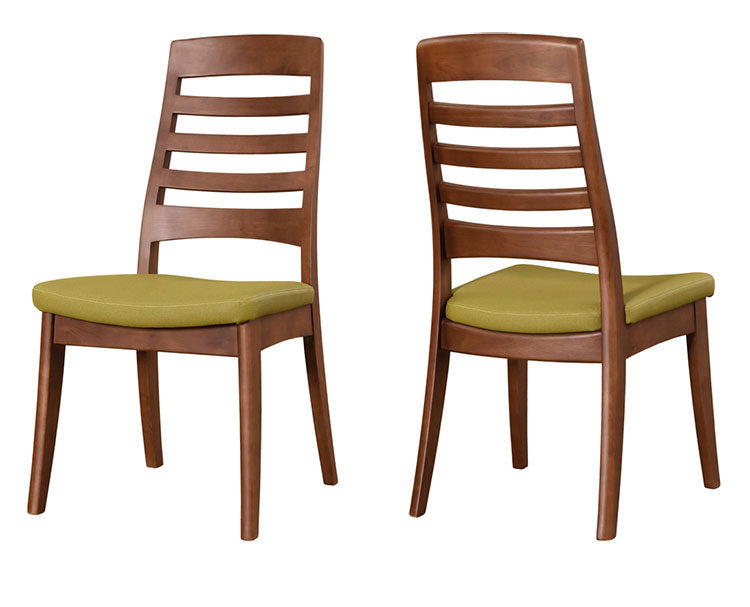 【2脚セット】 アルボル CCM4 030 ダイニングチェア チェア イス 椅子 オーク材 NA BR GR ナチュラル ブラウン グリーン 木目 お手入れ簡単 幅48cm 奥行57cm 高さ93cm(代引不可)