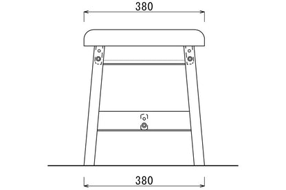 アルボル CCM4 ダイニングベンチ チェア ベンチ イス 椅子 100cm ホワイト ブラウン ナチュラル カバーリング ベージュ オレンジ グリーン ブラウン グレー オーク材 木目 幅100cm 奥行38cm 高さ43cm(代引不可)