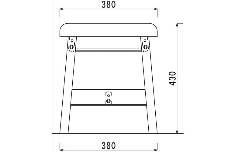 アルボル CCM4 ダイニングベンチ チェア ベンチ イス 椅子 140cm ホワイト ブラウン ナチュラル カバーリング ベージュ オレンジ グリーン ブラウン グレー オーク材 木目 幅140cm 奥行38cm 高さ43cm(代引不可)