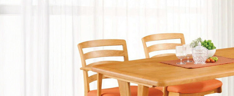 アルボル CCM4 ダイニングテーブル テーブル 机 2本脚 NA BR ナチュラル ブラウン オーク材 木目 ラバーウッド材 幅125cm 奥行75cm 高さ71cm 無垢 無垢材 おしゃれ あたたかみ シンプル(代引不可)