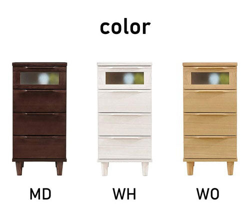 【筑波産商 アルカ AL-43 チェスト 幅40cm 4段 】 収納 収納家具 リビング収納 ラック キャビネット 収納棚 リビング ダイニング 棚 タンス 収納用品 収納ケース リビング 収納タンス 収納チェスト(代引不可)