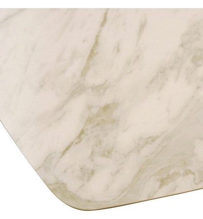 【組立設置無料】【筑波産商 グラナダ ブライツ 160×90 テーブル】 セラミック天板 おしゃれ かっこいい モノトーン ヴィンテージ モダン 楕円形 丸い 机 つくえ 台所 西海岸 丸型(代引不可)