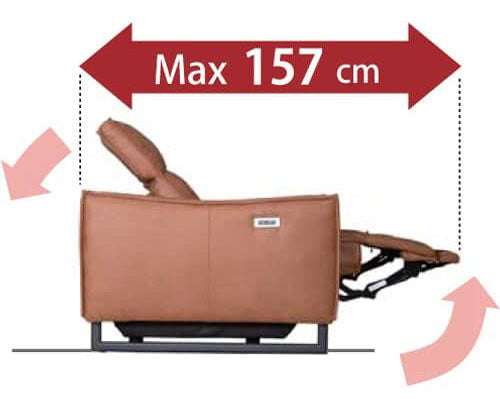 【筑波産商 グロック 電動ソファ 2P 】 電動モーション 2人掛け ソファ ソファー リラックスチェア チェア チェアー いす リビング 電動ソファー 電動リクライニングソファ リクライニングソファ(代引不可)