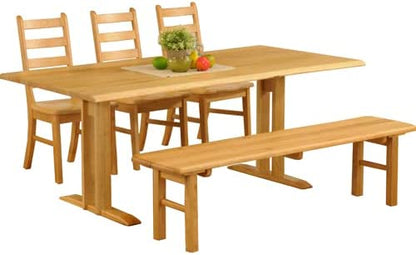 【筑波産商 ロダン ベンチ 幅140cm 】 チェア チェアー いす イス 椅子 リビング ベンチ スツール ダイニングチェアー リビングチェア リビングチェアー 木製椅子 木製チェア 食卓椅子 おしゃれ(代引不可)