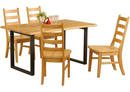 【筑波産商 ロダン ダイニングテーブル スクエア脚 幅140cm 】 テーブル デスク 机 リビングテーブル つくえ ダイニングテーブル 天然木 ナチュラル リビング ダイニング パソコンデスク キッチン(代引不可)