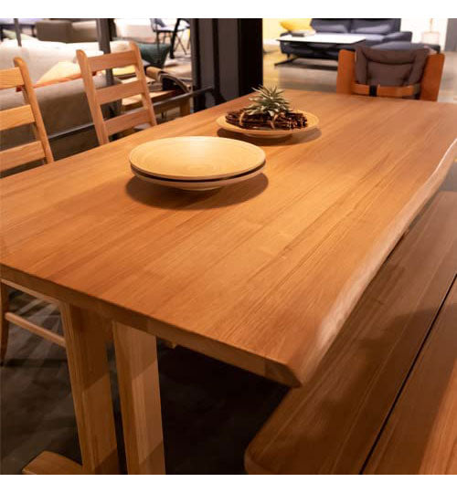 【組立設置無料】【筑波産商 ロダン ダイニングテーブル 2本脚 幅180cm 】 テーブル デスク 机 リビングテーブル つくえ ダイニングテーブル 天然木 ナチュラル リビング ダイニング パソコンデスク キッチン(代引不可)