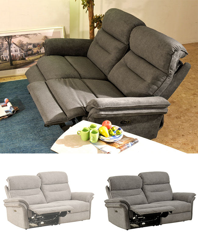 【組立設置無料】筑波産商 ソファー マスケット 幅186 ソファ 電動 リクライニング ソファー 2人掛け 二人掛け 布張り 北欧 モダン 高級感 おしゃれ ハイバック(代引不可)