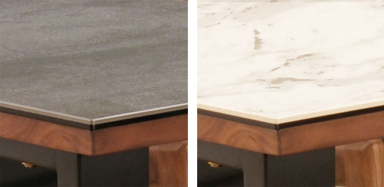 筑波産商 Pantes ダイニングテーブル セラミック 幅150cm 奥行き80cm 150×80 四本脚 セラミックテーブル 四角形 おしゃれ 4本脚 北欧 ヴィンテージ 4人(代引不可)