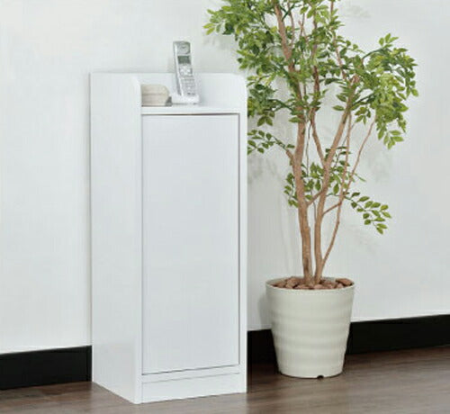 電話台 ファックス台 ラック キャビネット プリンター台 FAX台 モデム収納 ルーター収納 リビング収納 北欧 木製 おしゃれ スリム コンパクトブラウン ホワイト 整理 隙間収納 鏡面仕上げモデム収納 (代引不可)