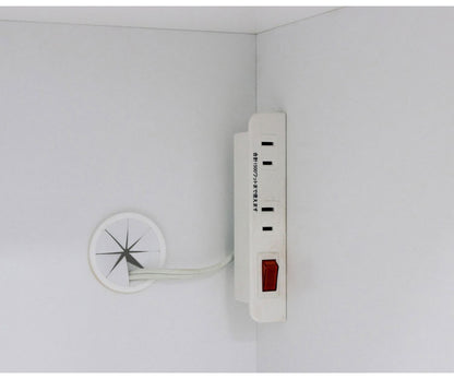 キッチンカウンター 完成品 幅82 レンジワゴン 間仕切り 背面化粧仕上げ 鏡面 白 ホワイト 食器棚 キッチンワゴン スライド棚 コンセント シンプル おしゃれ(代引不可)