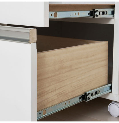 キッチンカウンター 完成品 幅82 レンジワゴン 間仕切り 背面化粧仕上げ 鏡面 白 ホワイト 食器棚 キッチンワゴン スライド棚 コンセント シンプル おしゃれ(代引不可)