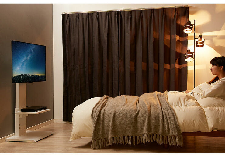 壁掛け風テレビ台 ロータイプ ナチュラル テレビ台 32型～60型対応 コード収納 壁寄せテレビ台 テレビボード テレビスタンド テレビラック 高さ調節 壁寄せ テレビ壁寄せ(代引不可)
