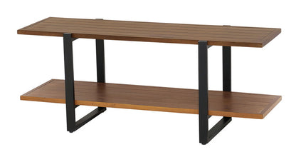 マホガニー天然木 テレビ台 幅105 アンティーク調 ローボード スチール脚 テレビボード TV台 TVボード ラック 棚 おしゃれ(代引不可)