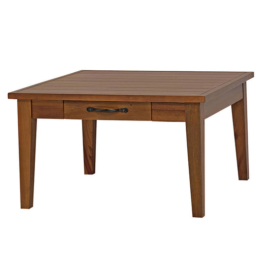 マホガニー天然木 センターテーブル 幅60 アンティーク調 引出し 収納付き ローテーブル コーヒーテーブル 引き出し おしゃれ(代引不可)